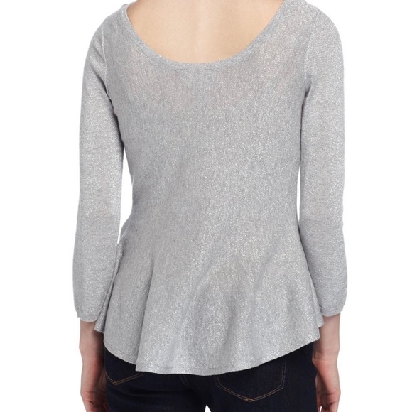 2/$30 🔥 Cashmere silver metallic sweater - Picture 3 of 8